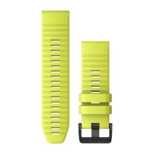 CORREA GARMIN SILICONA AMARILLA 26