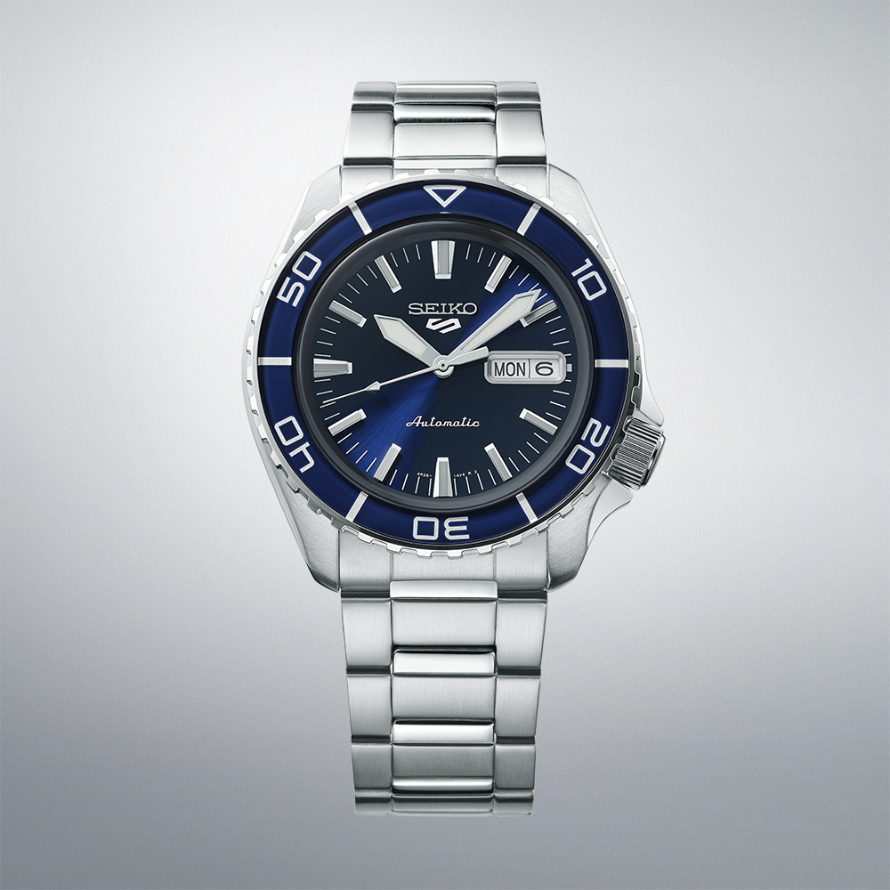 Seiko 5 Sports SKX – SNZH5 "Bluetone Redux" SRPK97K1 - Imagen 3