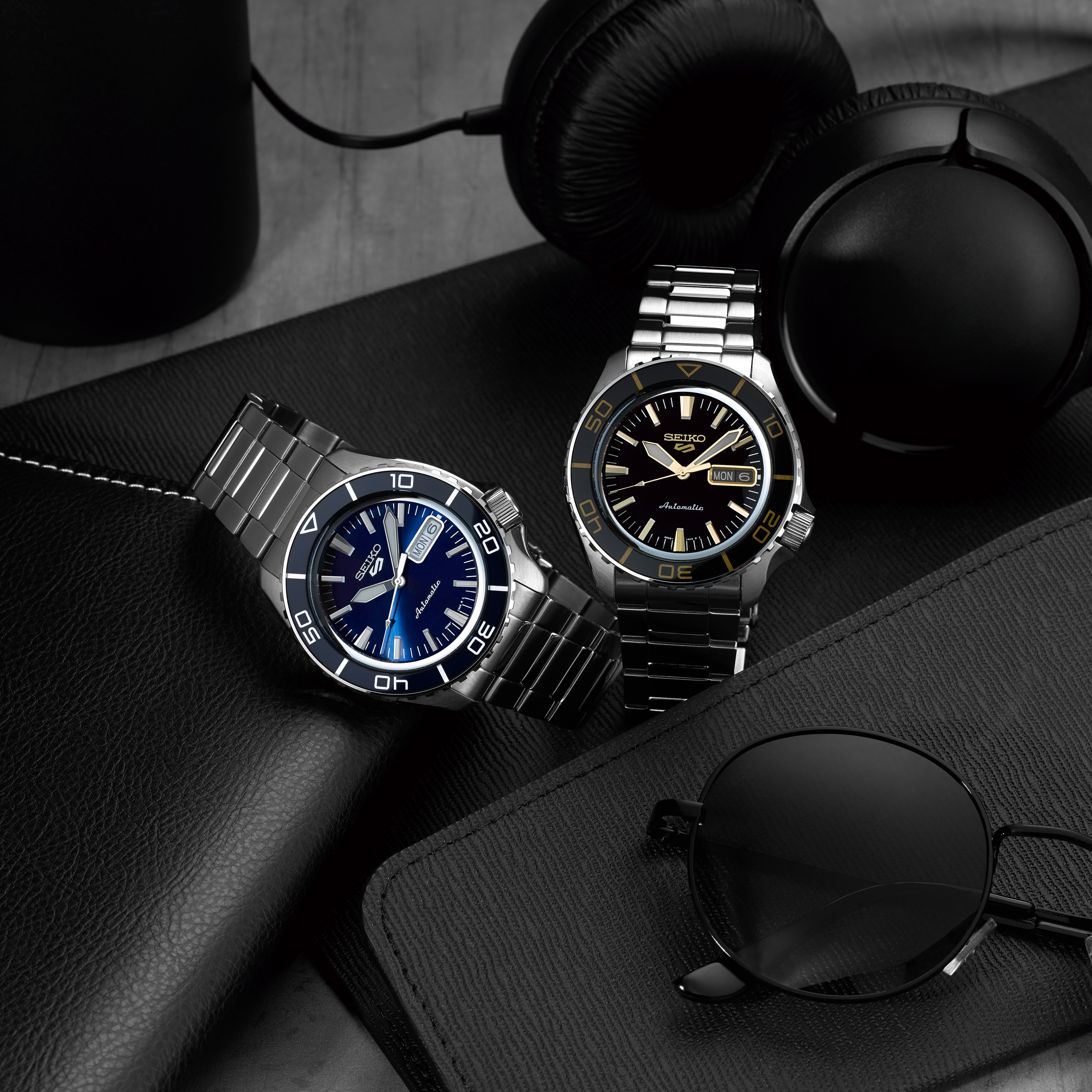 Seiko 5 Sports SKX – SNZH5 "Bluetone Redux" SRPK97K1 - Imagen 4