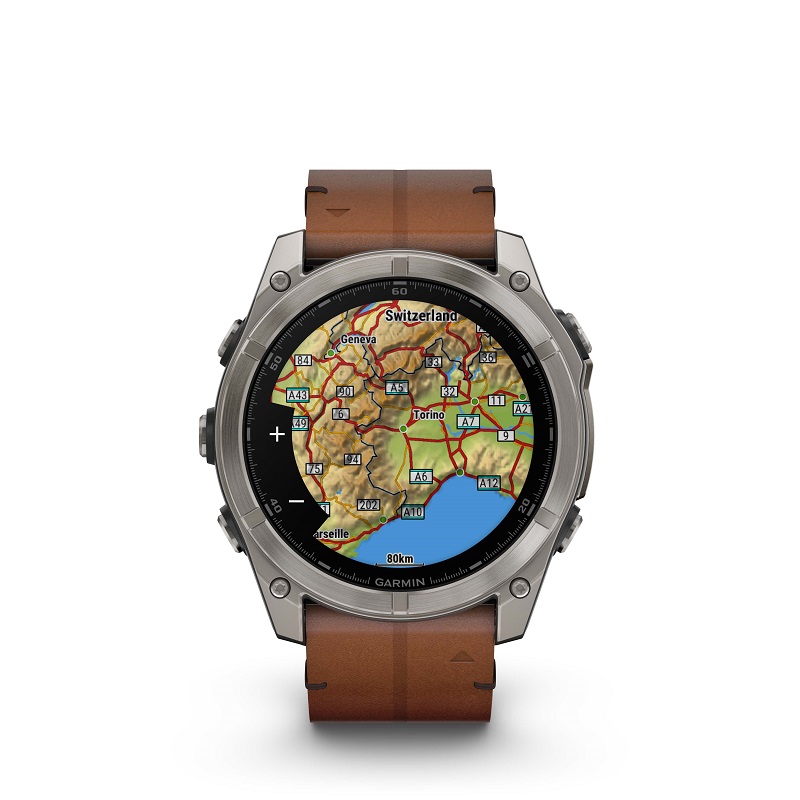 Garmin Fenix 8 - 51mm AMOLED, Zafiro, Titanio y cuero marrón 010-02905-40 - Imagen 19