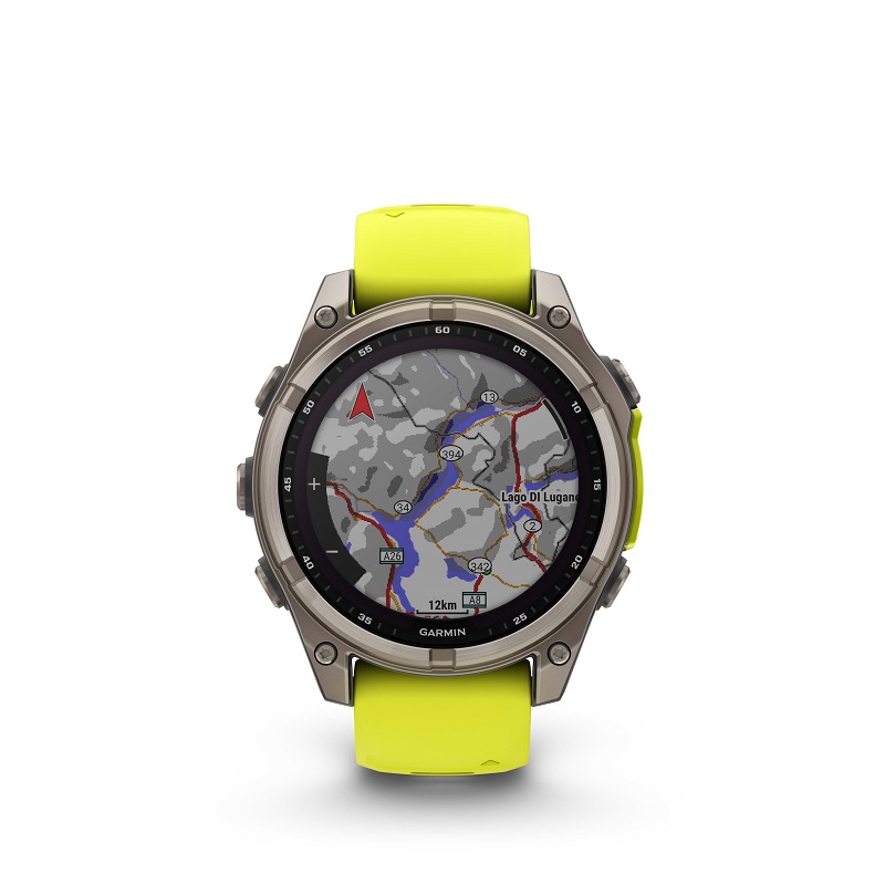 Garmin Fenix 8 - 47mm SOLAR, Zafiro, Titanio y silicona amarilla 010-02906-21 - Imagen 14