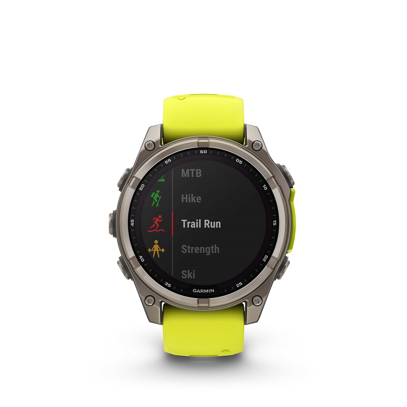 Garmin Fenix 8 - 47mm SOLAR, Zafiro, Titanio y silicona amarilla 010-02906-21 - Imagen 17