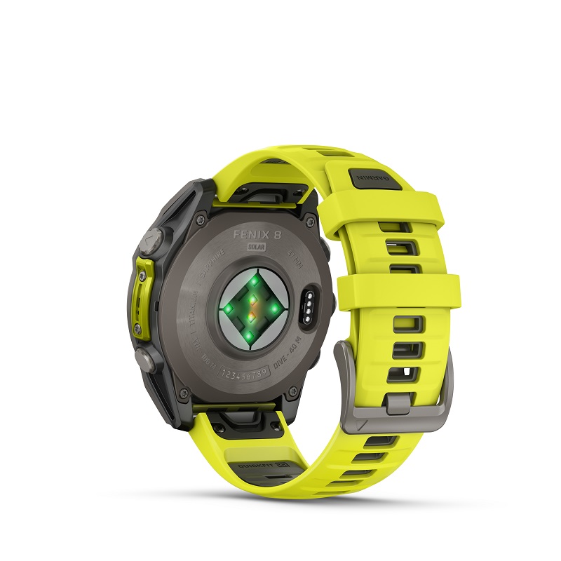 Garmin Fenix 8 - 47mm SOLAR, Zafiro, Titanio y silicona amarilla 010-02906-21 - Imagen 19