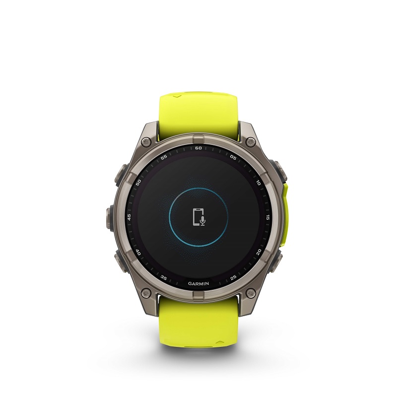 Garmin Fenix 8 - 47mm SOLAR, Zafiro, Titanio y silicona amarilla 010-02906-21 - Imagen 6