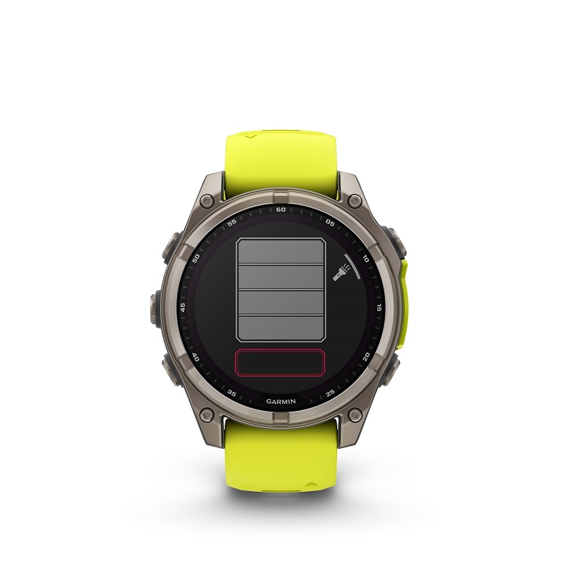 Garmin Fenix 8 - 47mm SOLAR, Zafiro, Titanio y silicona amarilla 010-02906-21 - Imagen 7