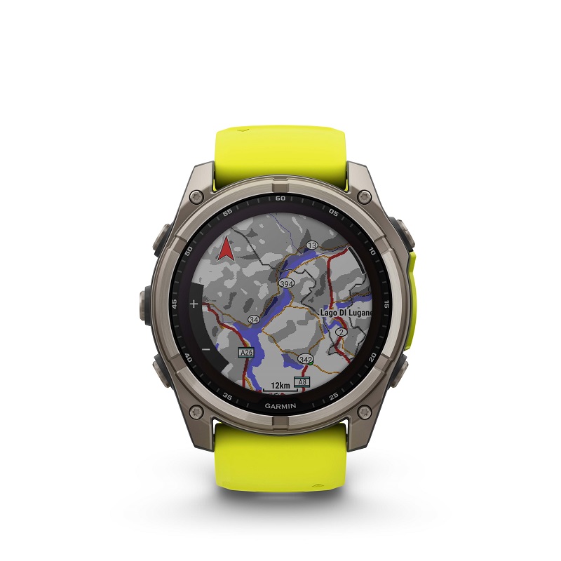 Garmin Fenix 8 - 51mm SOLAR, Zafiro, Titanio y silicona amarilla 010-02907-21 - Imagen 14