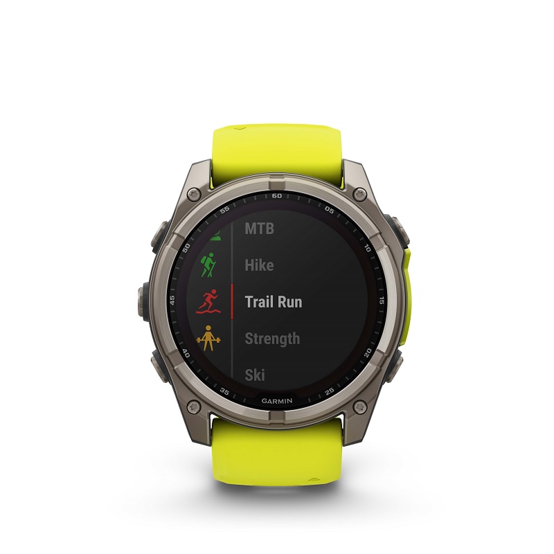 Garmin Fenix 8 - 51mm SOLAR, Zafiro, Titanio y silicona amarilla 010-02907-21 - Imagen 17