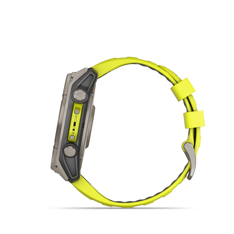 Garmin Fenix 8 - 51mm SOLAR, Zafiro, Titanio y silicona amarilla 010-02907-21 - Imagen 21