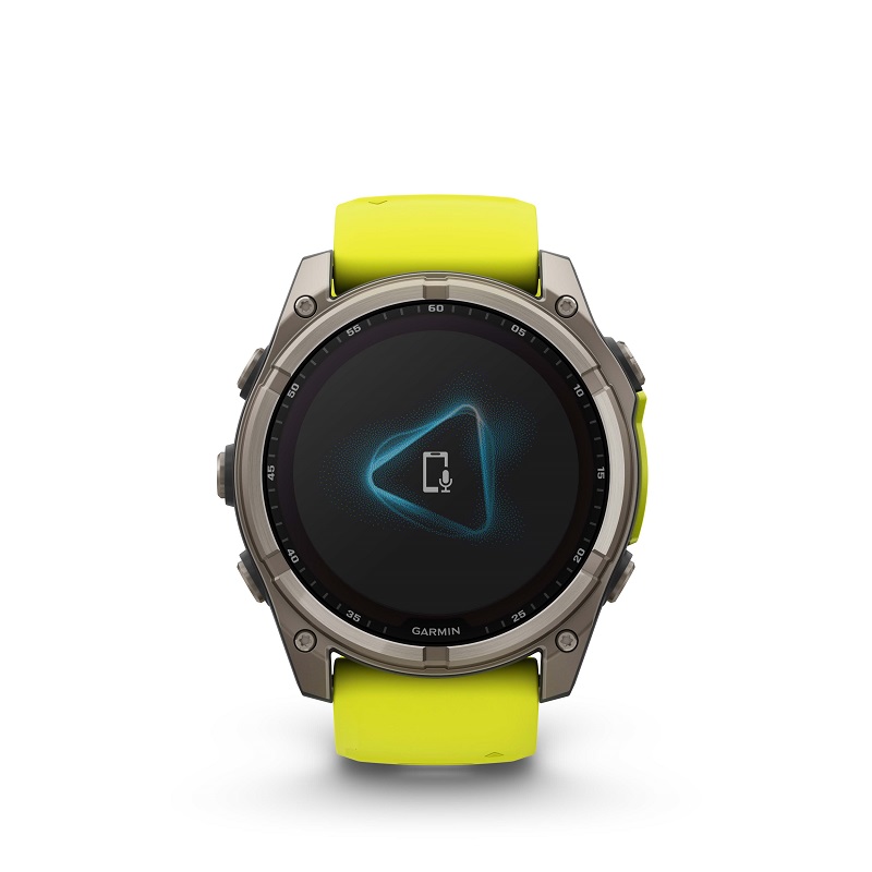 Garmin Fenix 8 - 51mm SOLAR, Zafiro, Titanio y silicona amarilla 010-02907-21 - Imagen 5