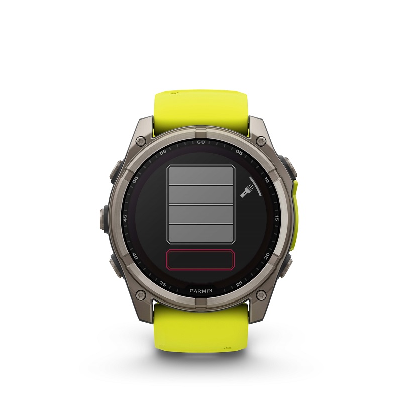 Garmin Fenix 8 - 51mm SOLAR, Zafiro, Titanio y silicona amarilla 010-02907-21 - Imagen 7