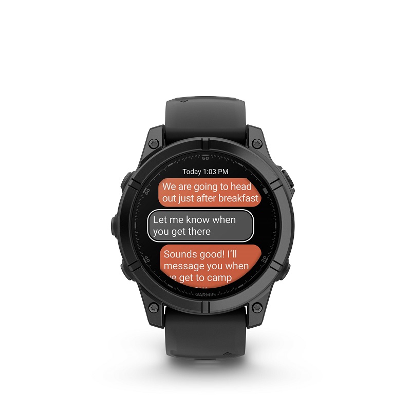 Garmin Fenix E - 47mm Acero gris pizarra y silicona negra 010-03025-01 - Imagen 10