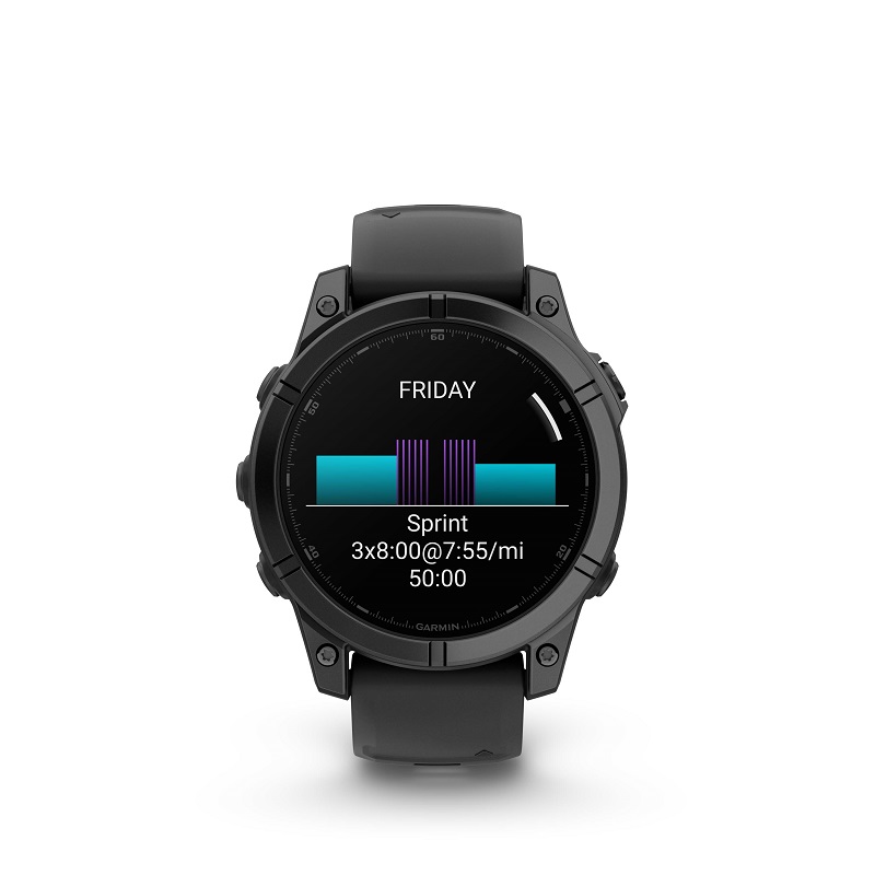 Garmin Fenix E - 47mm Acero gris pizarra y silicona negra 010-03025-01 - Imagen 15