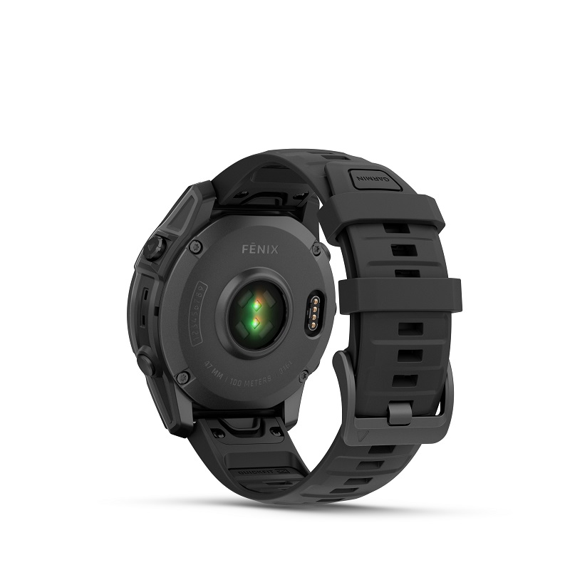 Garmin Fenix E - 47mm Acero gris pizarra y silicona negra 010-03025-01 - Imagen 18