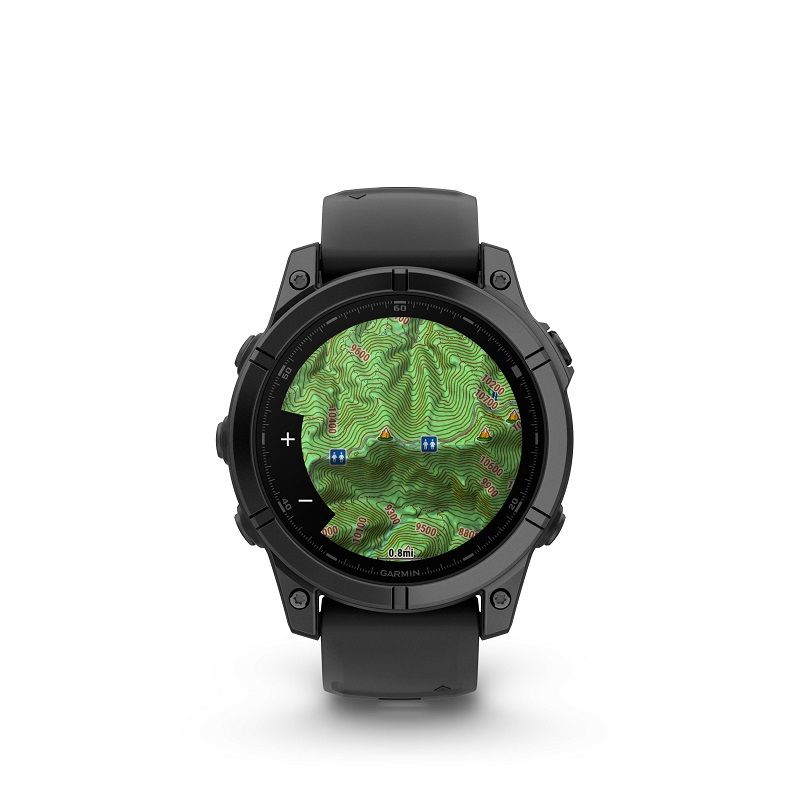 Garmin Fenix E - 47mm Acero gris pizarra y silicona negra 010-03025-01 - Imagen 6