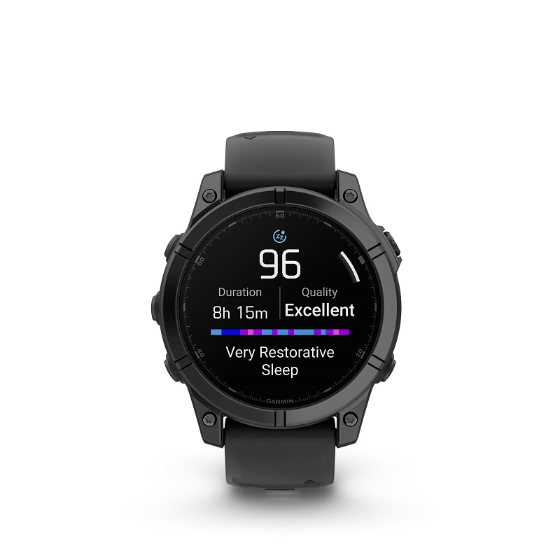 Garmin Fenix E - 47mm Acero gris pizarra y silicona negra 010-03025-01 - Imagen 7
