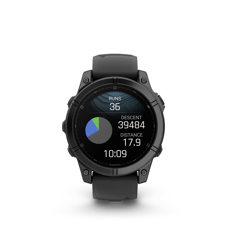 Garmin Fenix E - 47mm Acero gris pizarra y silicona negra 010-03025-01 - Imagen 8