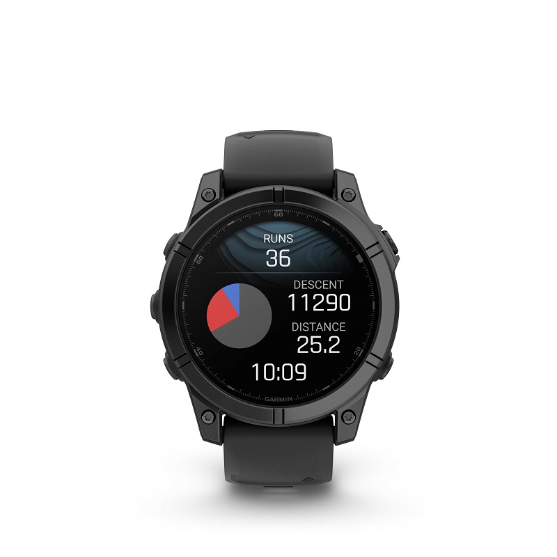 Garmin Fenix E - 47mm Acero gris pizarra y silicona negra 010-03025-01 - Imagen 9