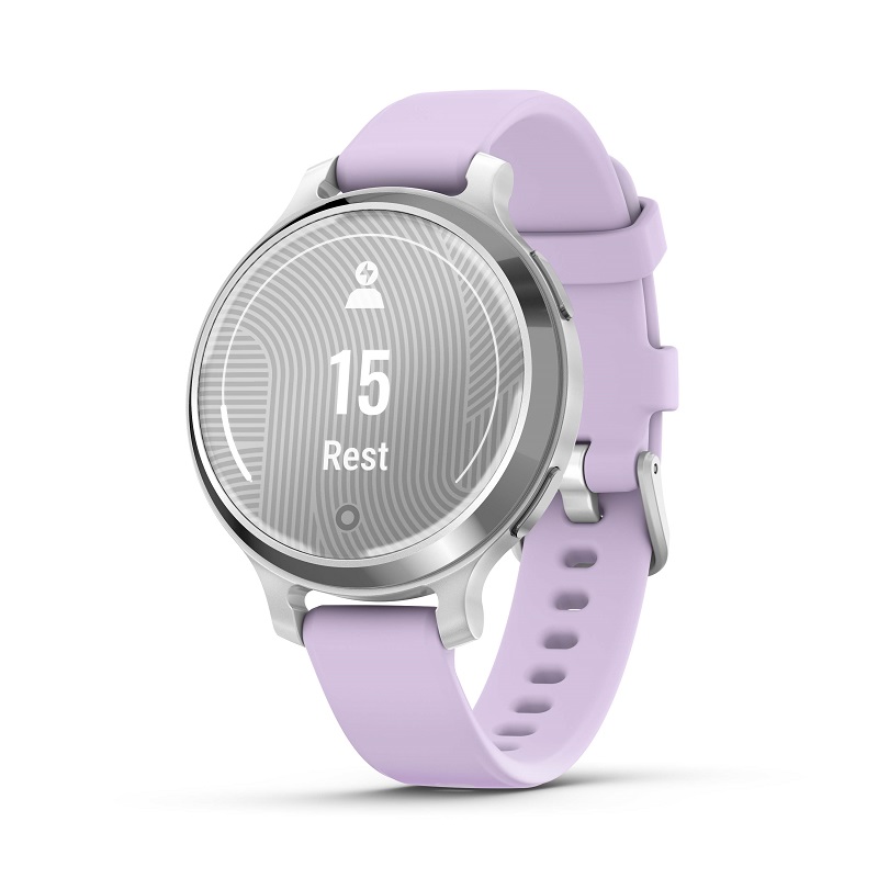 Garmin Lily 2 Active plateado y silicona morada 010-02891-01 - Imagen 6