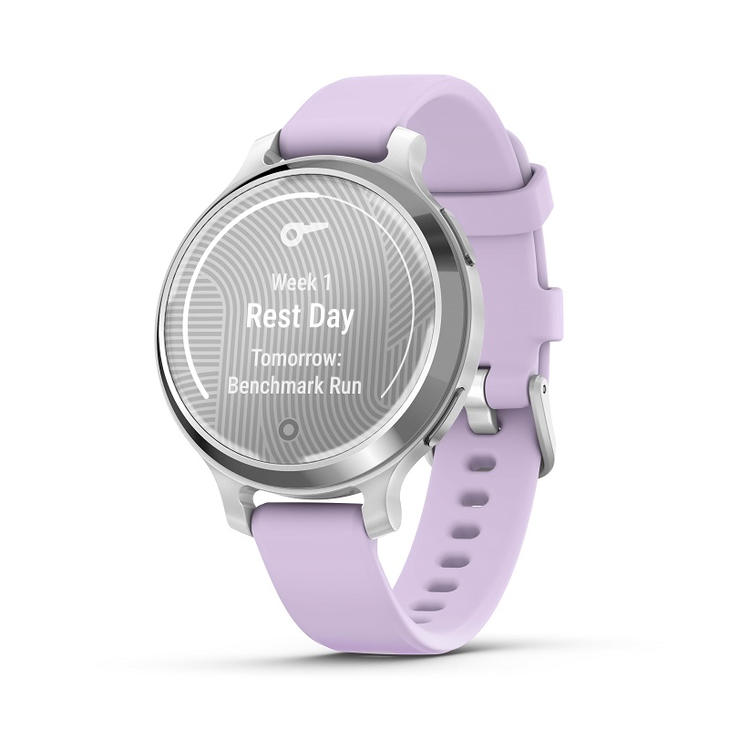 Garmin Lily 2 Active plateado y silicona morada 010-02891-01 - Imagen 3