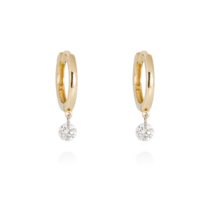 PENDIENTES ORO 18 QUILATES BRILLANTES