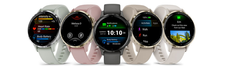 Relojes Garmin serie Venu