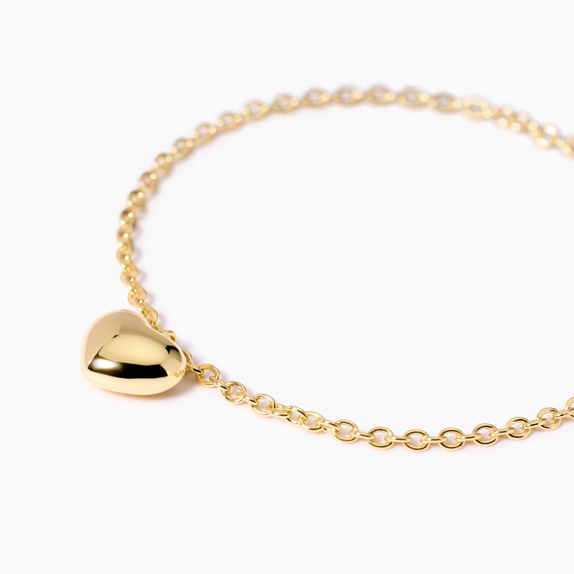 Pulsera Mabina plata 925 con baño de oro 18K - Imagen 3