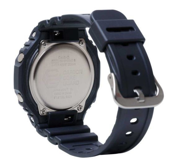 G-Shock Black and Brilliant White GA-2100WD-1AER - Imagen 5