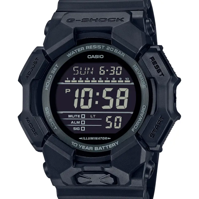G-Shock Black on Black GD-010-1A1ER - Imagen 2