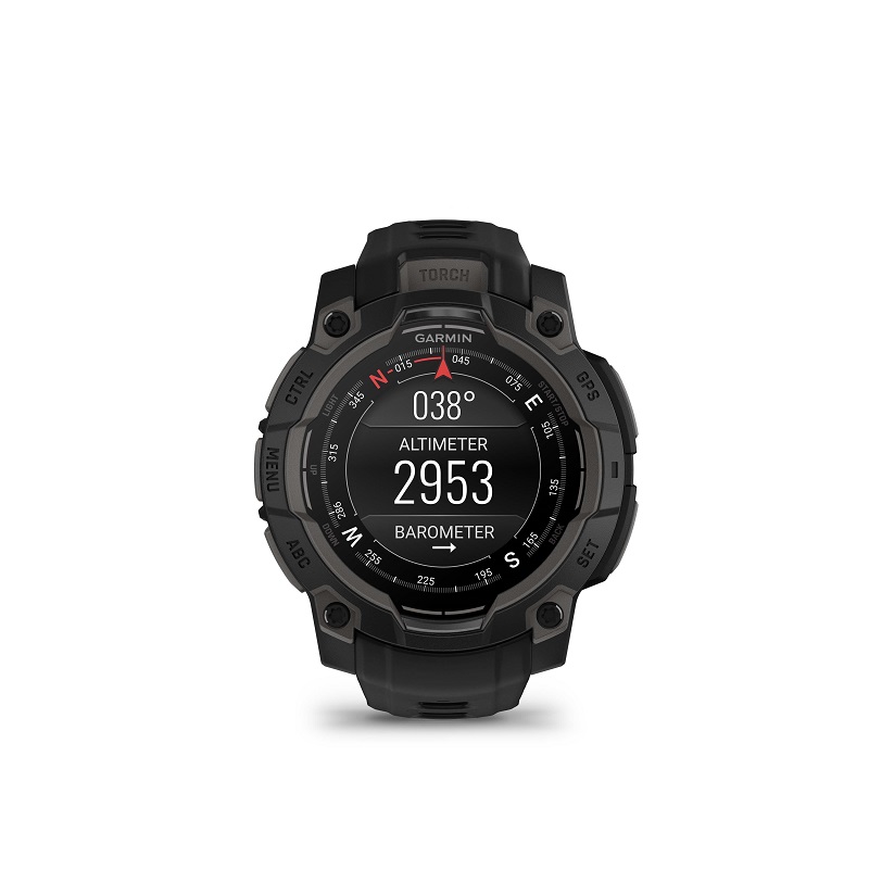 Garmin Instinct 3 AMOLED 45 mm negro y correa negra 010-02936-00 - Imagen 2