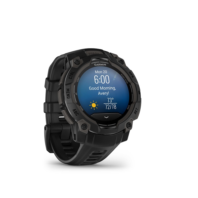 Garmin Instinct 3 AMOLED 45 mm negro y correa negra 010-02936-00 - Imagen 9