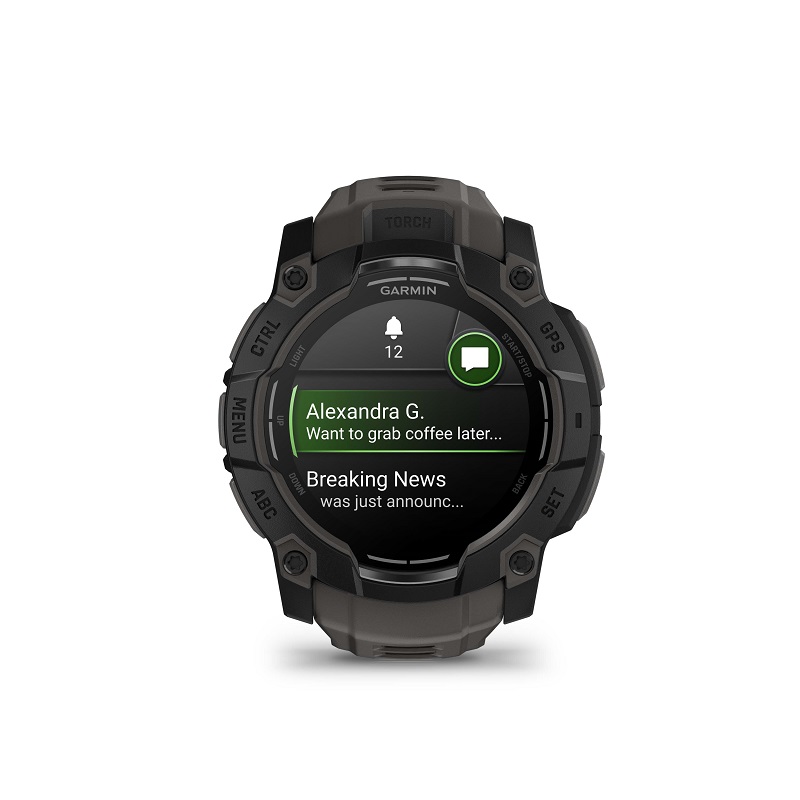 Garmin Instinct 3 AMOLED 50 mm negro y correa negra 010-03020-00 - Imagen 8