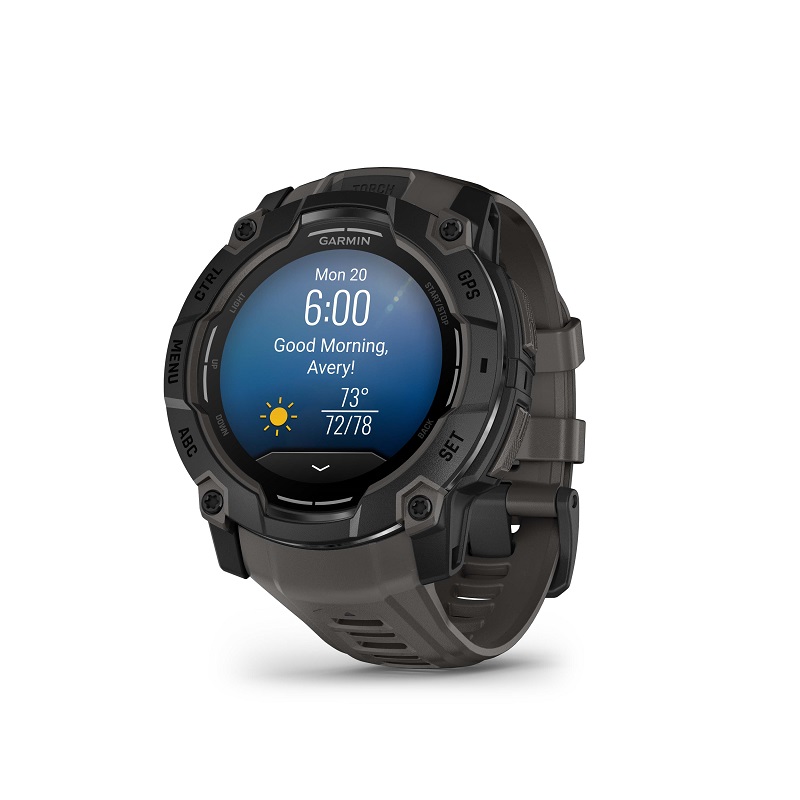 Garmin Instinct 3 AMOLED 50 mm negro y correa negra 010-03020-00 - Imagen 6