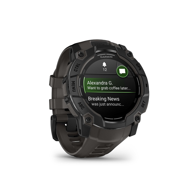 Garmin Instinct 3 AMOLED 50 mm negro y correa negra 010-03020-00 - Imagen 2