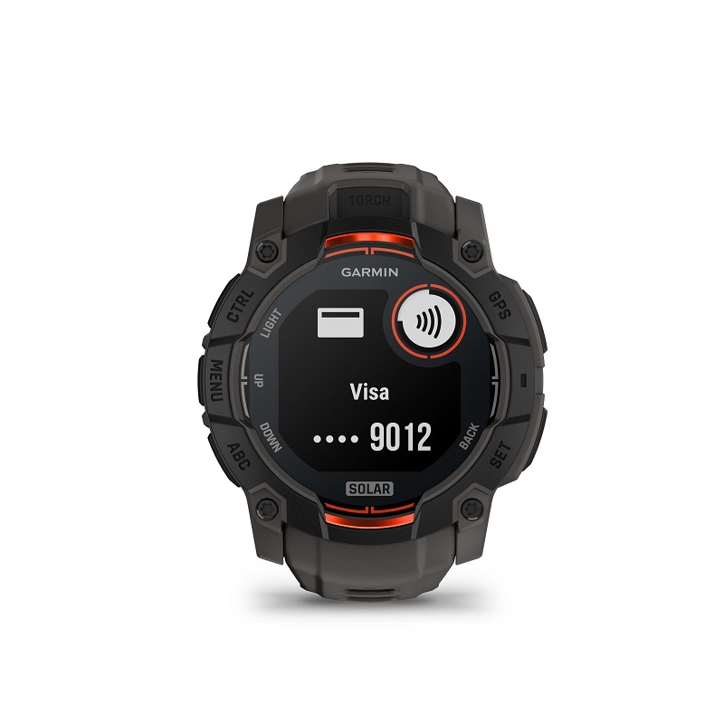 Garmin Instinct 3 Solar 50 mm negro y correa negra 010-02935-00 - Imagen 2