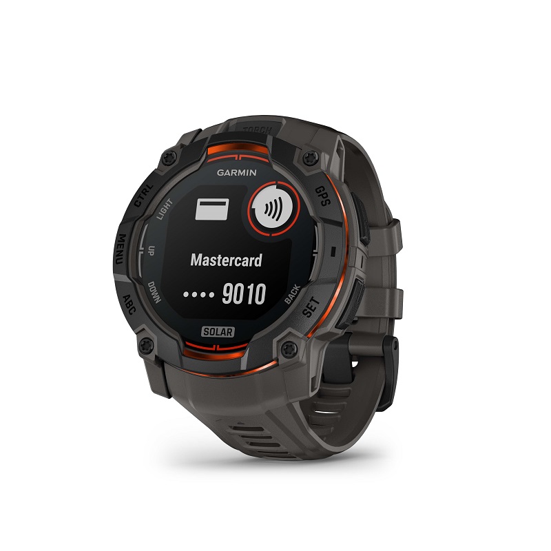 Garmin Instinct 3 Solar 50 mm negro y correa negra 010-02935-00 - Imagen 3