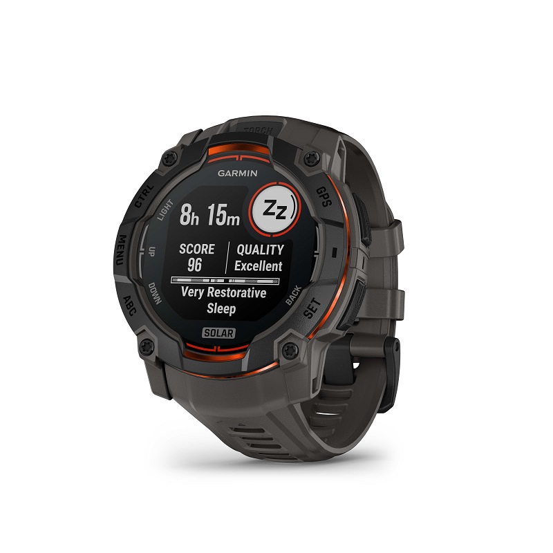 Garmin Instinct 3 Solar 50 mm negro y correa negra 010-02935-00 - Imagen 4