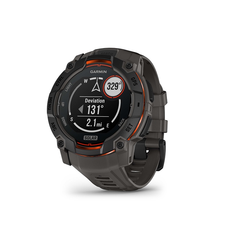 Garmin Instinct 3 Solar 50 mm negro y correa negra 010-02935-00 - Imagen 5
