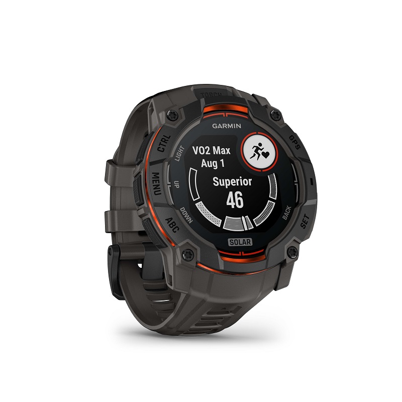Garmin Instinct 3 Solar 50 mm negro y correa negra 010-02935-00 - Imagen 7