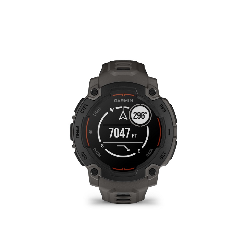 Garmin Instinct E 45 mm negro y correa carbón 010-02933-00 - Imagen 2