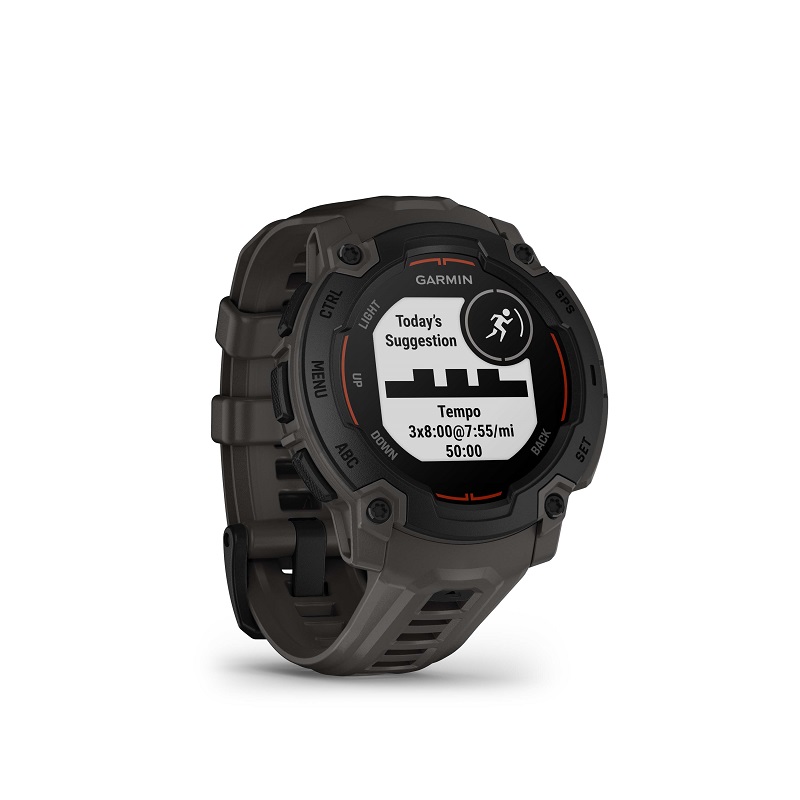 Garmin Instinct E 45 mm negro y correa carbón 010-02933-00 - Imagen 7
