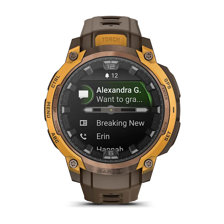 Garmin Instinct Crossover AMOLED naranja 010-03398-01 - Imagen 4