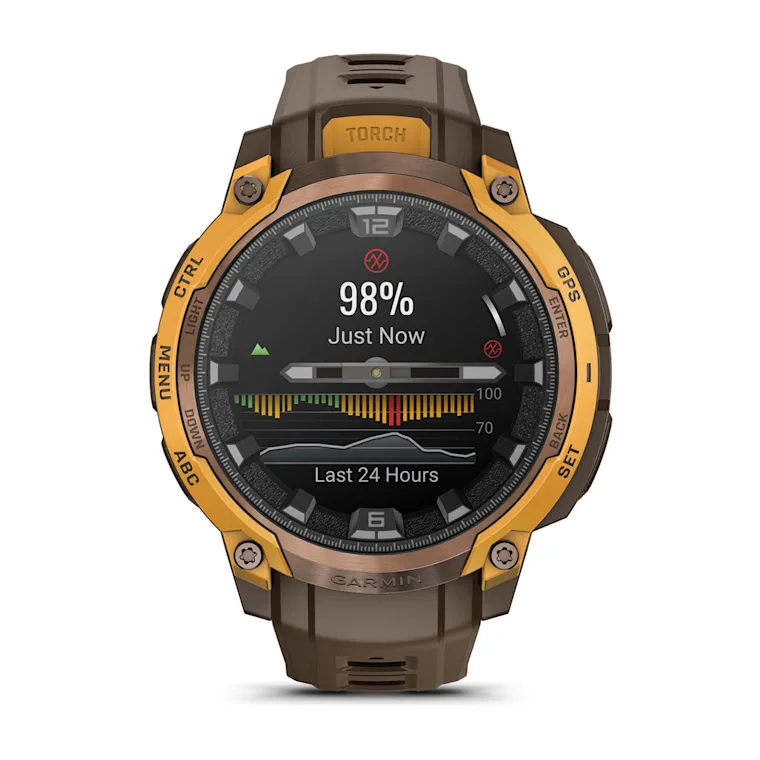 Garmin Instinct Crossover AMOLED naranja 010-03398-01 - Imagen 8