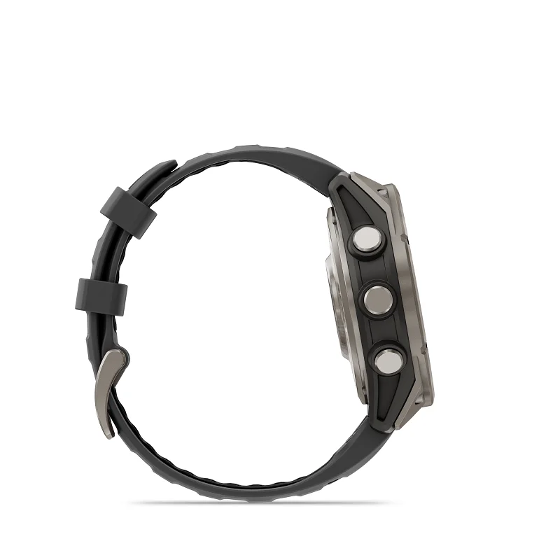 Garmin Fenix 8 Pro - 47mm AMOLED, Zafiro, Titanio Gris y silicona negra 010-03198-11 - Imagen 12