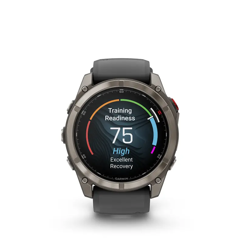 Garmin Fenix 8 Pro - 51mm AMOLED, Zafiro, Titanio Gris y silicona negra 010-03199-11 - Imagen 6