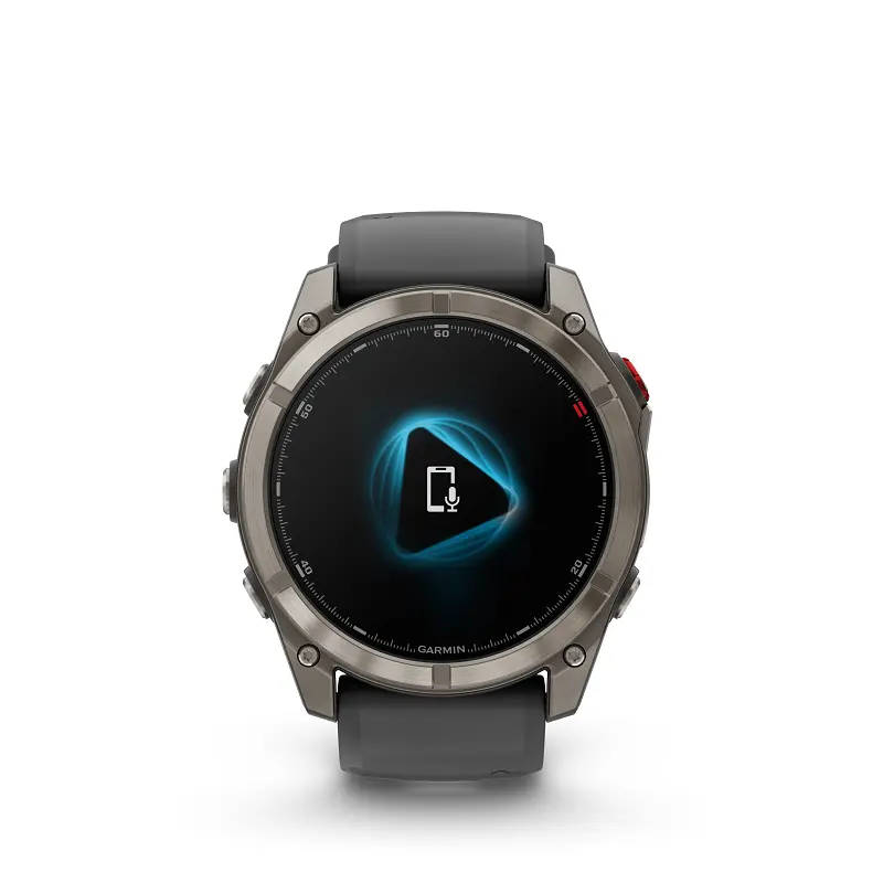 Garmin Fenix 8 Pro - 51mm AMOLED, Zafiro, Titanio Gris y silicona negra 010-03199-11 - Imagen 5