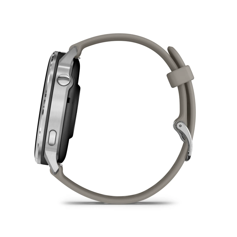 Garmin Venu 4 - 45 mm acero gris y correa de silicona gris 010-03014-01 - Imagen 5