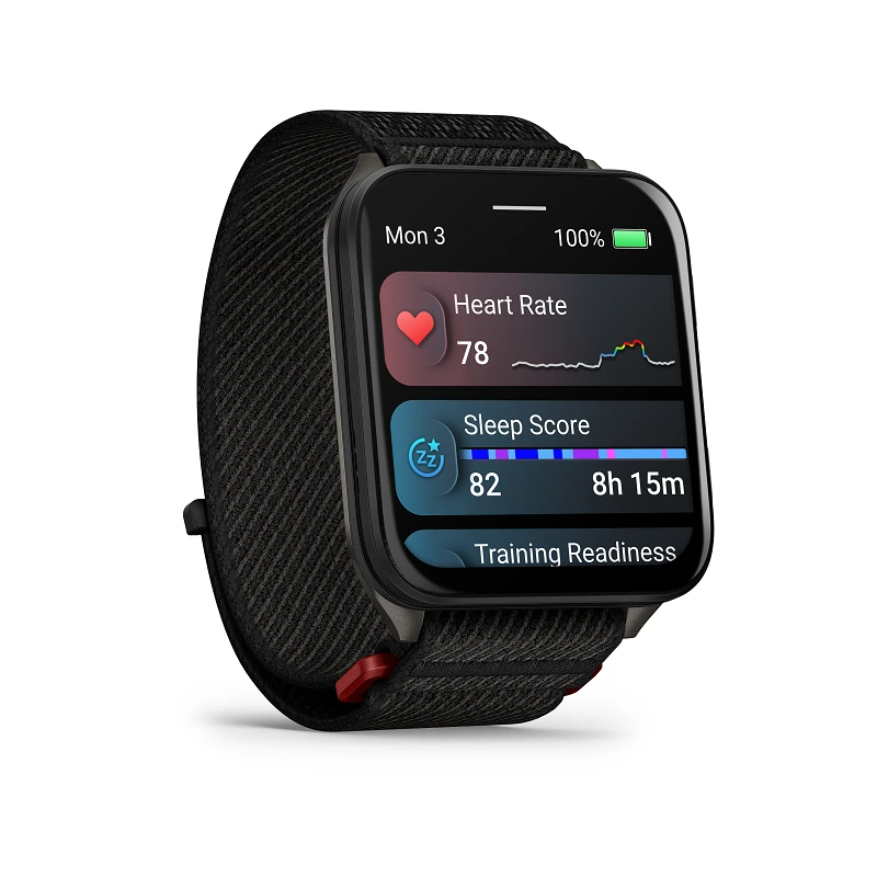Garmin Venu X1 Titanio y nailon negro 010-02980-02 - Imagen 5
