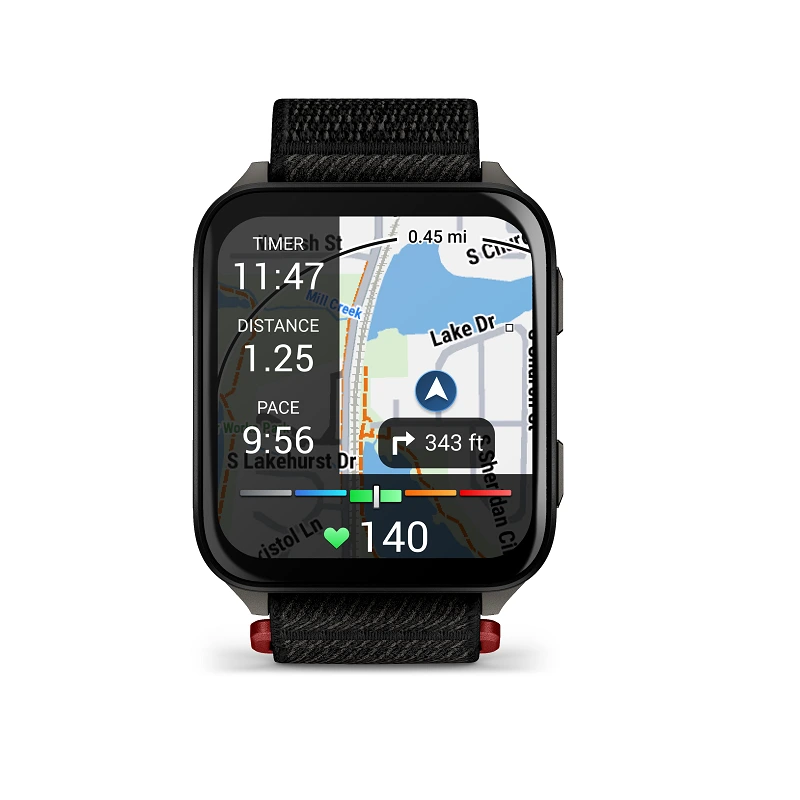 Garmin Venu X1 Titanio y nailon negro 010-02980-02 - Imagen 3