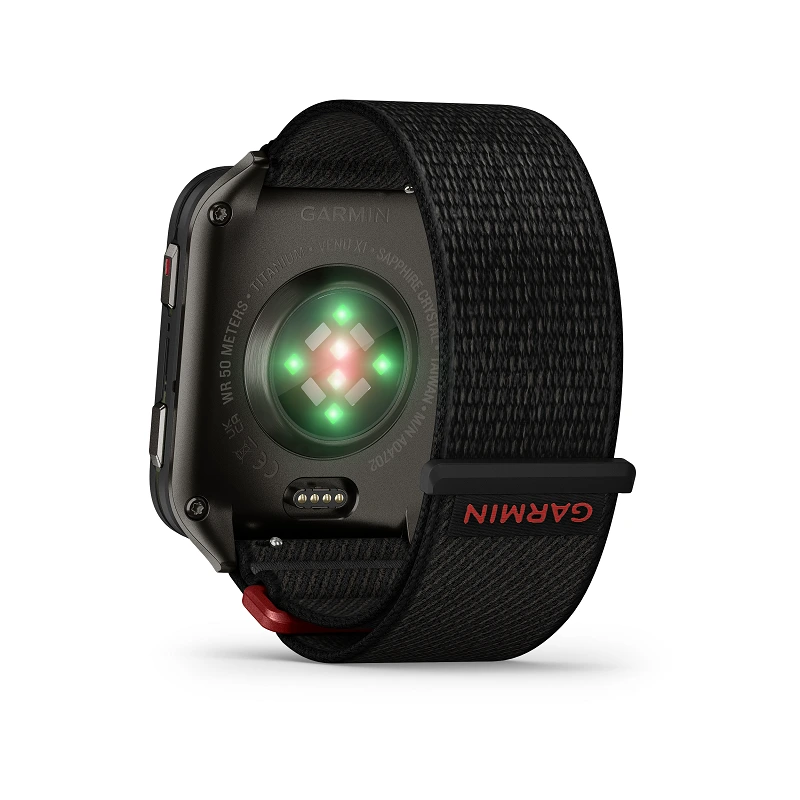 Garmin Venu X1 Titanio y nailon negro 010-02980-02 - Imagen 6