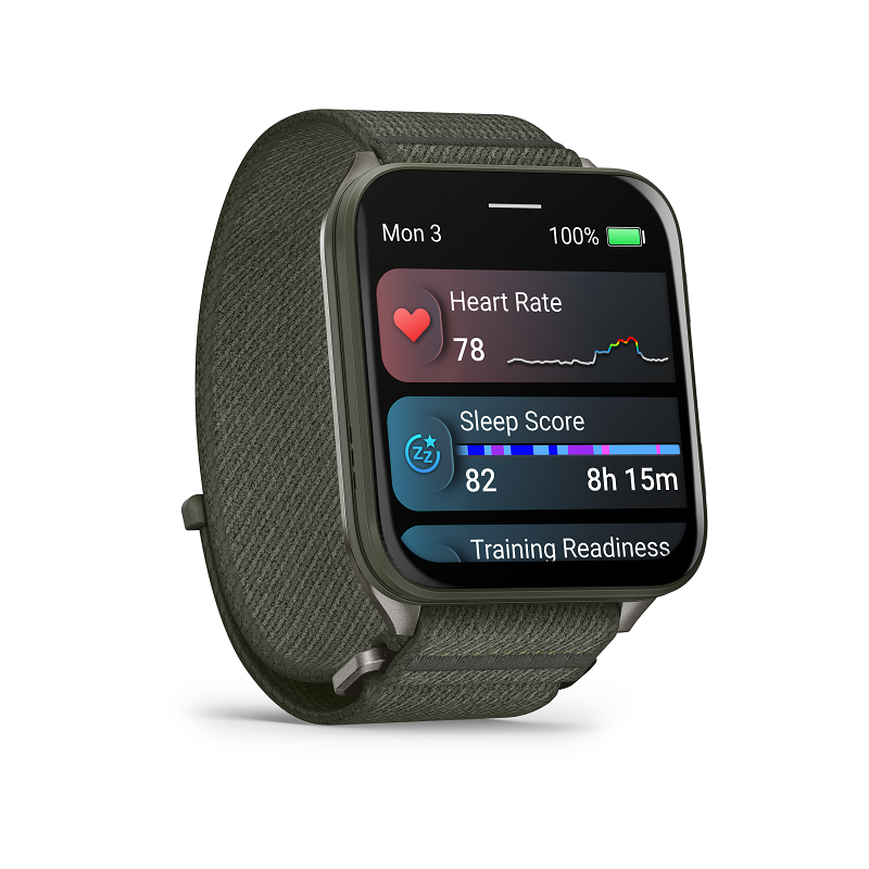 Garmin Venu X1 Titanio y nailon verde 010-02980-03 - Imagen 5